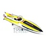 DT RC Boat G30H ARTR 54" 30CC Engine Gasoline Fiber Glass RC Racing Boat Water cooling Rudder Propeller Yellow Model Toy TH02683 1
