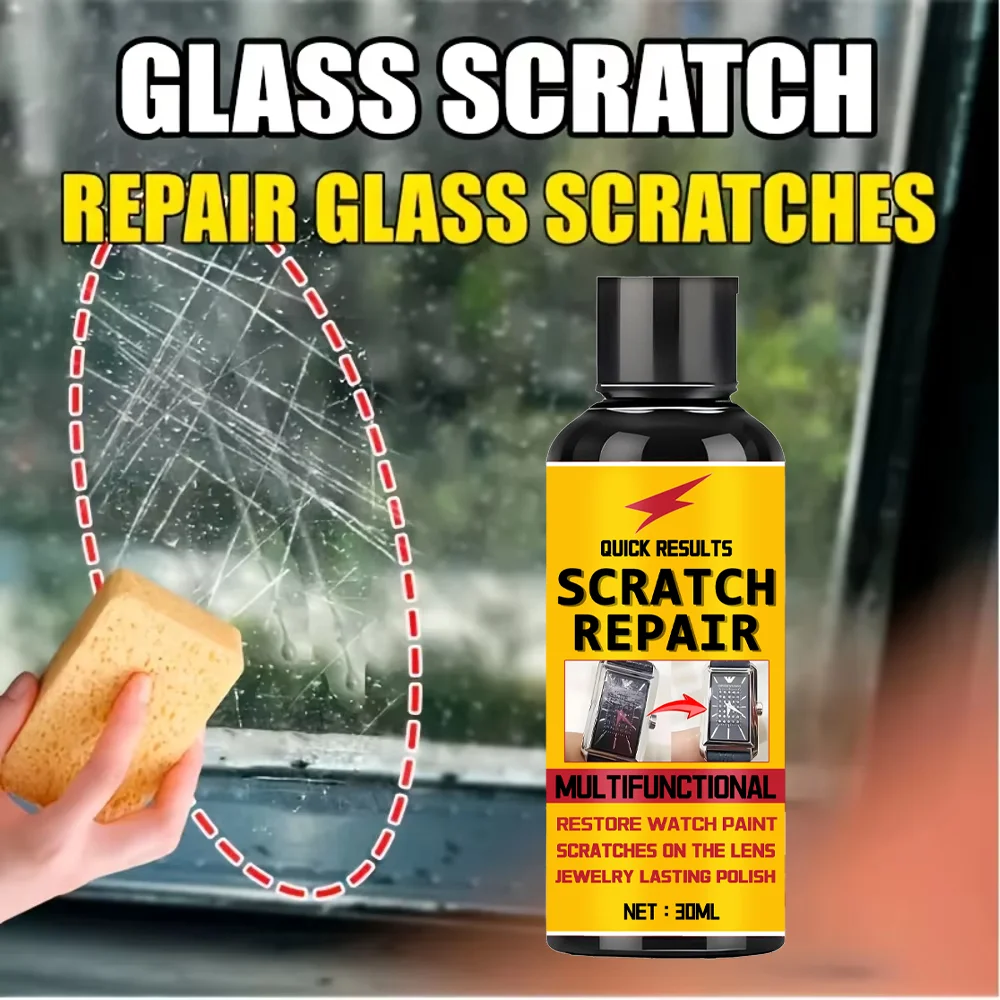 Glass Scratch Repair Applicable Car Glass Glass Doors Glasses Watches Scratch Polishing Paste Restoring Luster