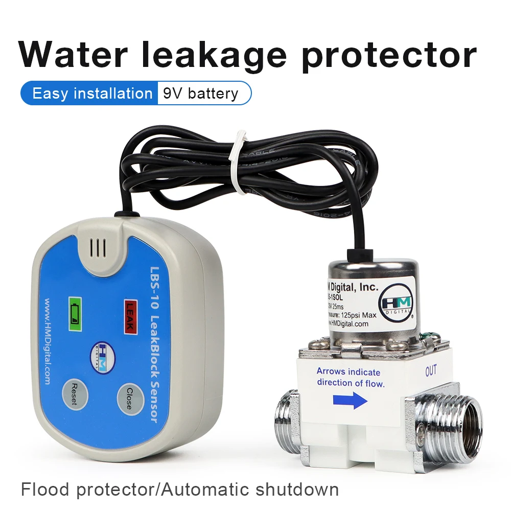 HMLBS-10 Water Sensor Leak Detector Automatic Shutdown