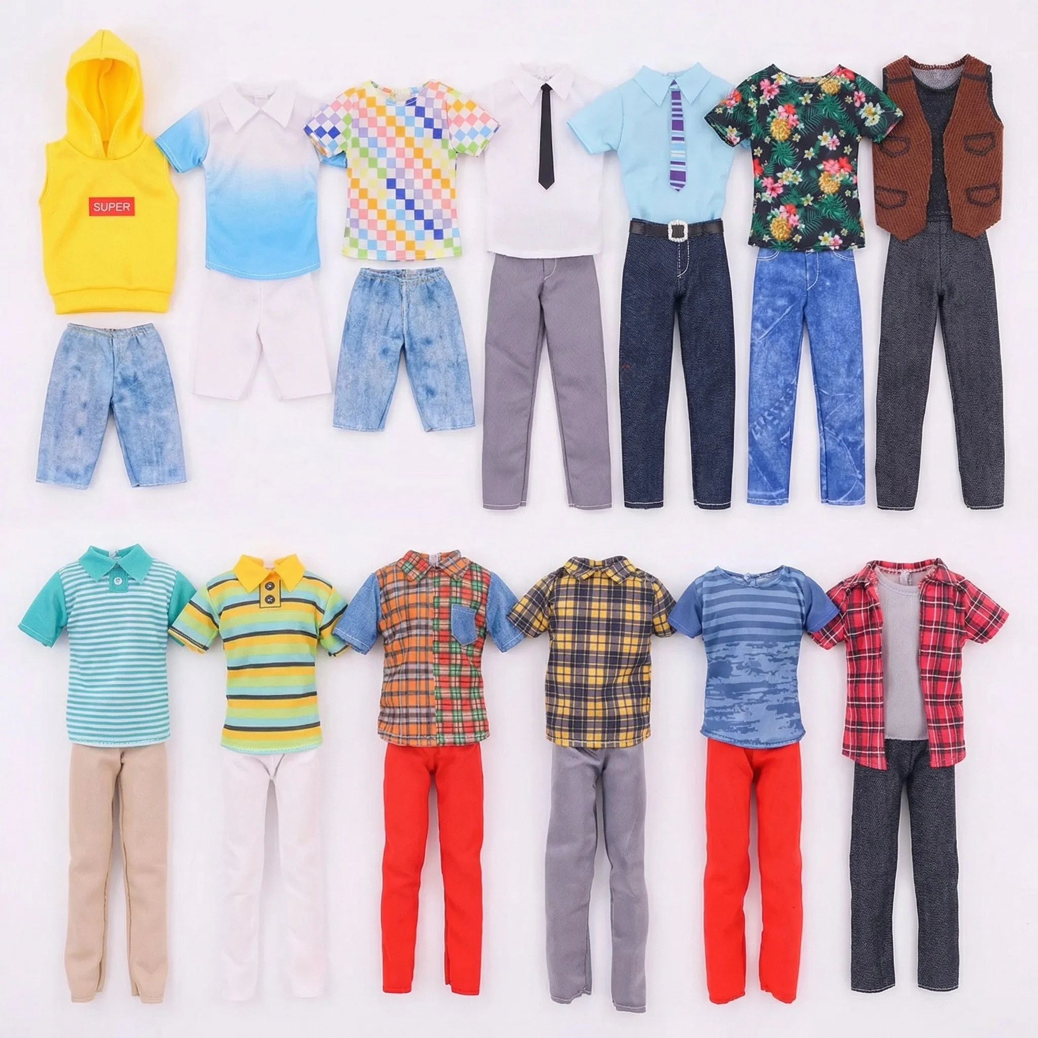 Costumes Poupée Enfant Jeu Lot 24 Vêtements Accessoires Poupée Barbie Costumes Poupée Enfant Jeu Lot 24 Vêtements Accessoires Poupée Barbie