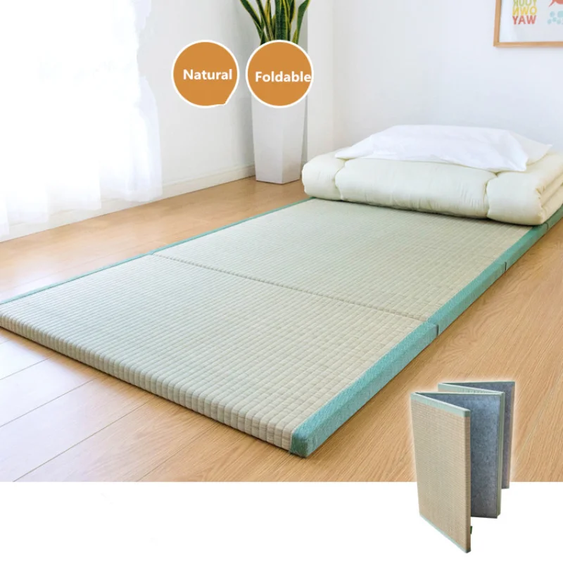 MIINA Japanese Traditional Tatami Mattress, Igusa (Rush Grass) Tatami