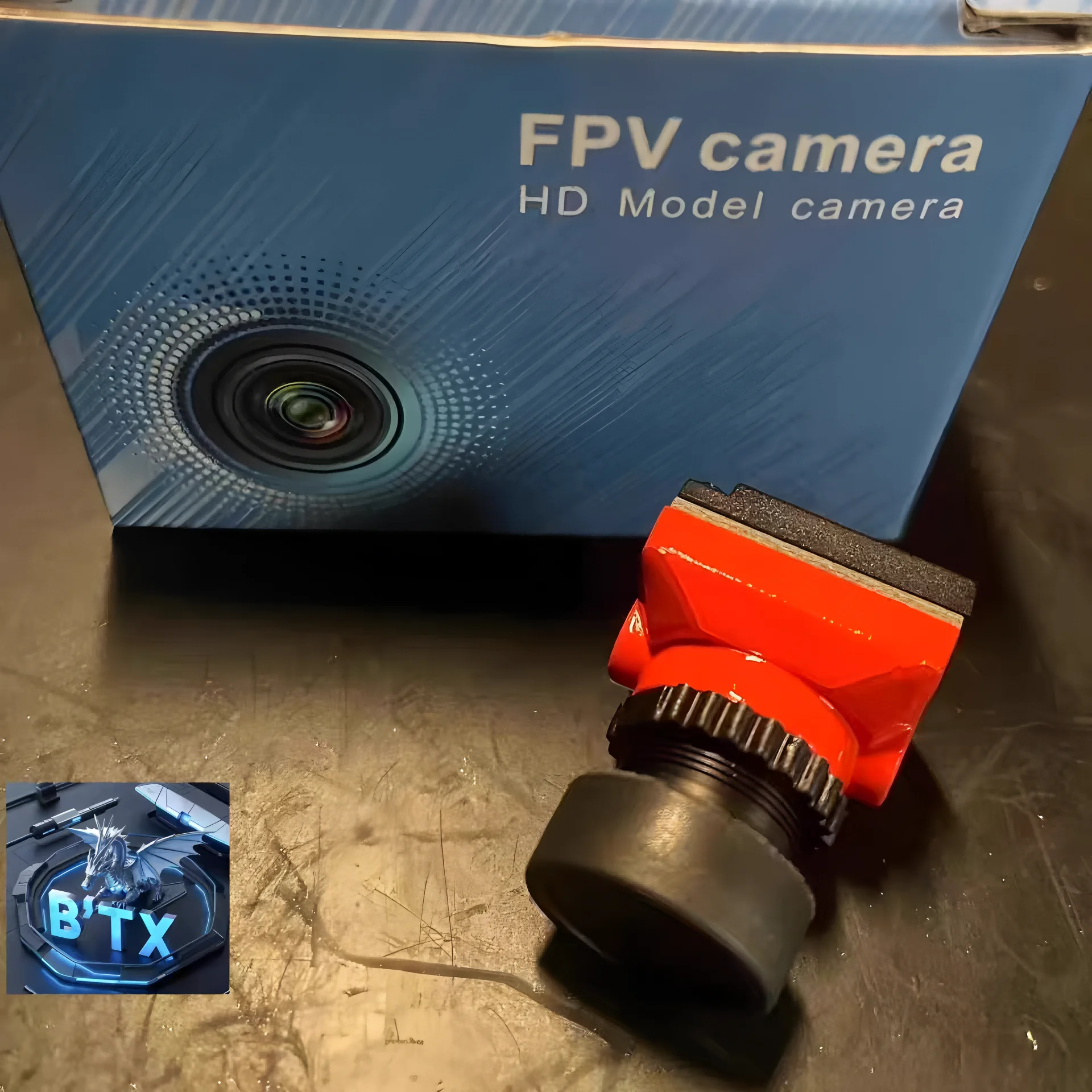 Caméra FPV 1800TVL 5MP Starlight OSD pour Drone RC