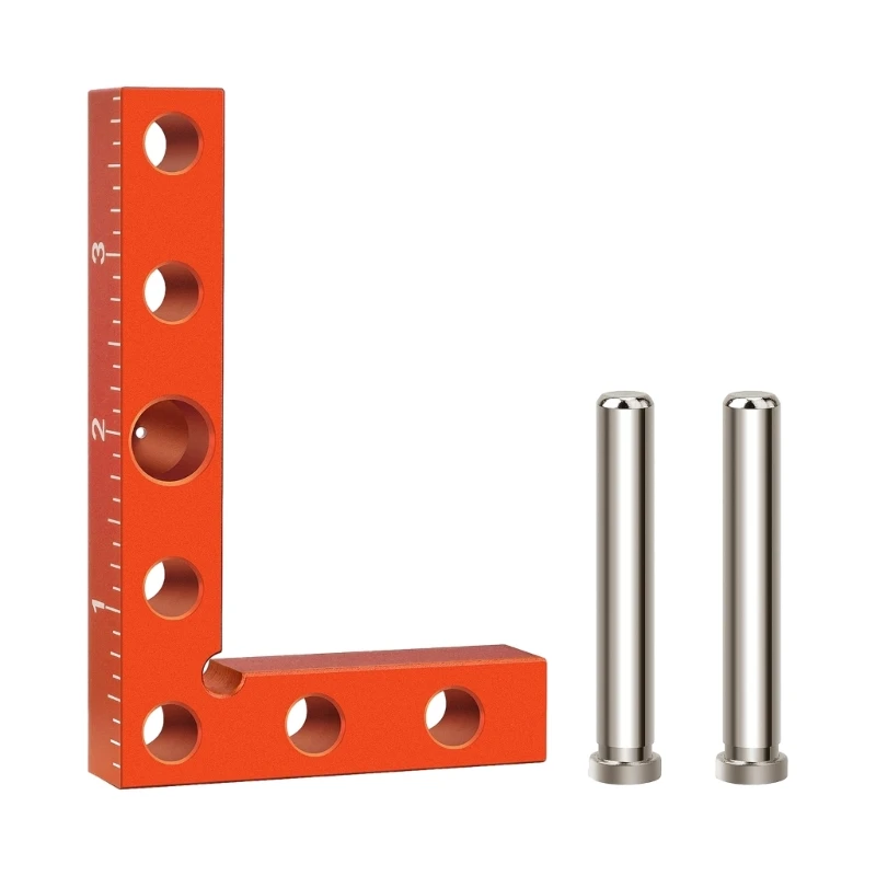 

90 Degree Positioning Squares Clamps Woodworking Aluminum Carpenter