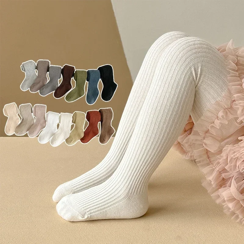 Kids Pantyhose Solid Color Pantyhose Toddler Tights Kids Leggings For School Student