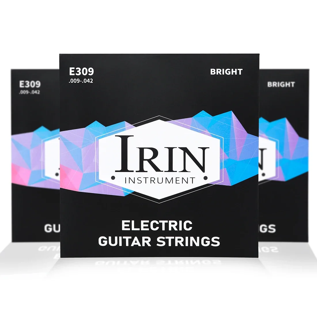 

IRIN Electric Guitar Strings Hexagonal Steel Core Surface Coating Nickel String Electric Guitar Stringed Parts Accessories E309