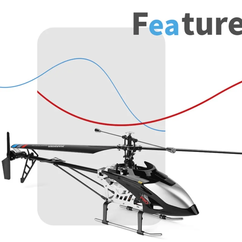 Remote Control Rc Aircraft 2.4g V913-A  Aileronless Helicopter Brushless 4-Channel Single Paddle Model Outdoor Kid Adult Gifts 3
