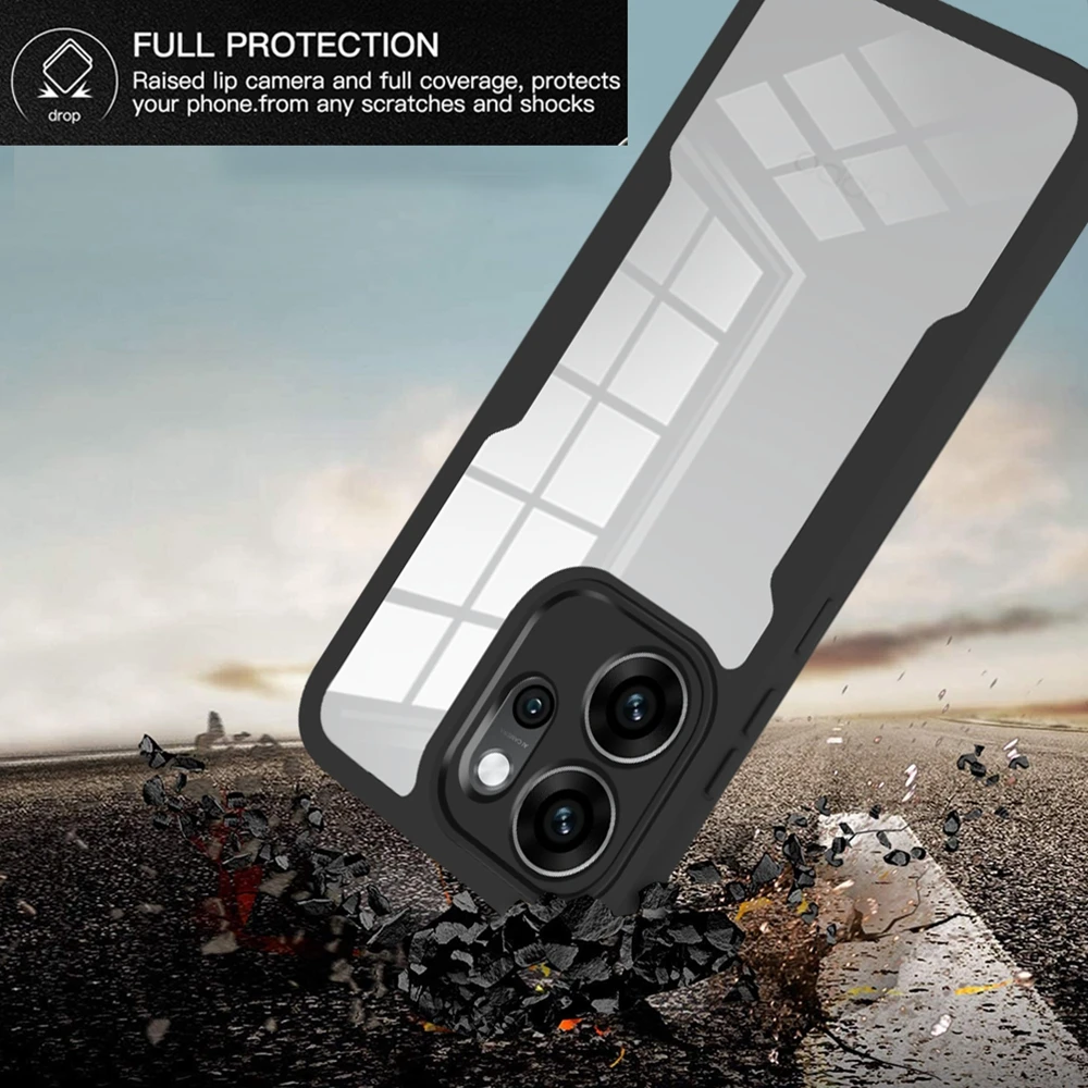 Premium 360° Full Body Shockproof Silicone Bumper Case - Luxury Front Screen Protection
