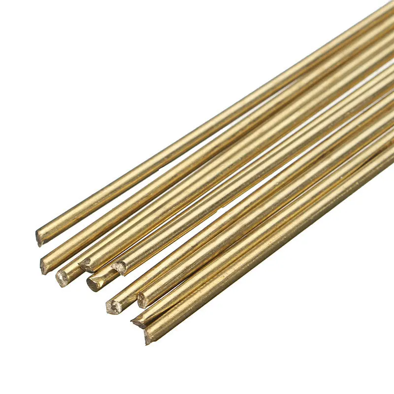Welding Rods welding rods,tin solder rod 250mmx1.6mm Gold Sifbronze Brazing Welder Rods Brass Bar K Gold Platinum Jewelry Welding Tool 10Pcs/lot