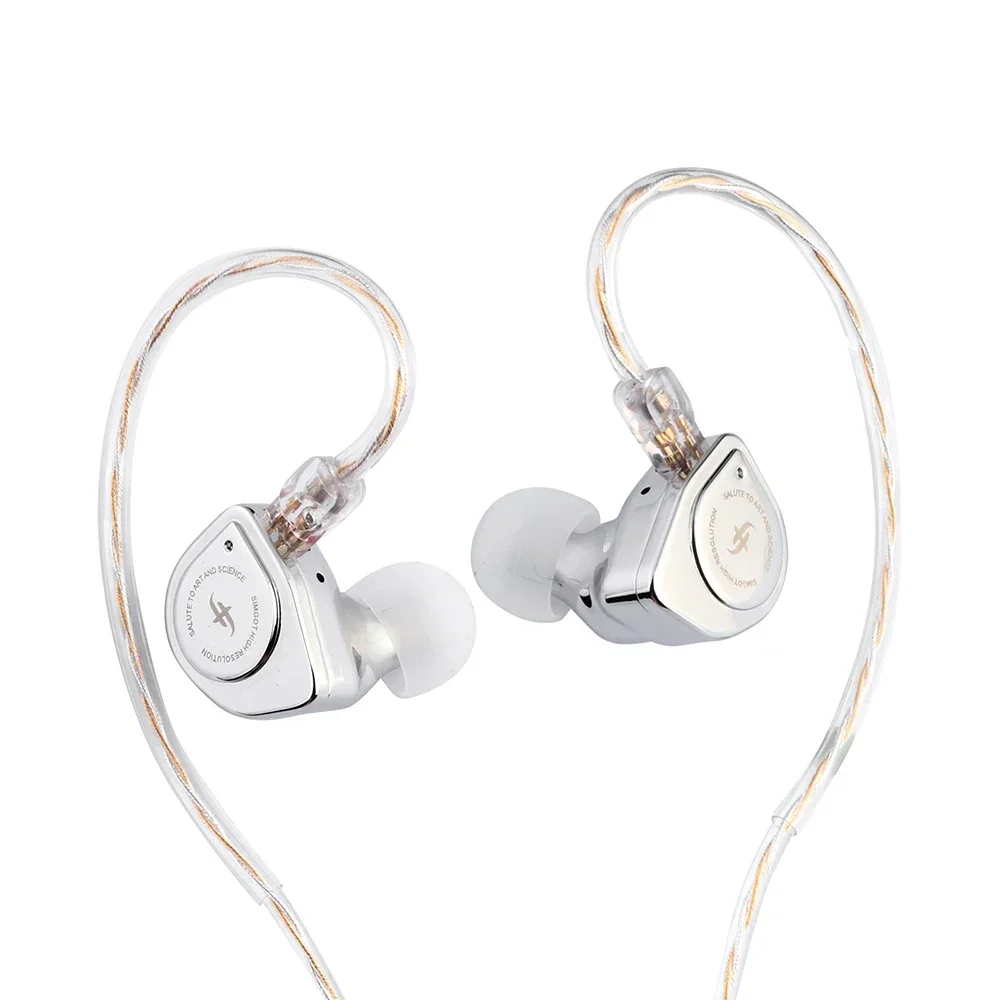 SIMGOT EW200 Headphone HiFi Audio IEM 10mm SCP Diaphragm Dual-Magnetic-Circuit & Dual-Cavity Dynamic Driver In-Ear Earphones 3