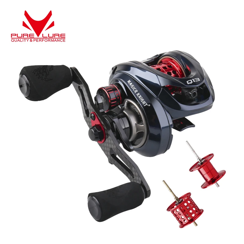 Moulinets Baitcasting 7.2/1 rapport de vitesse roue de pêche