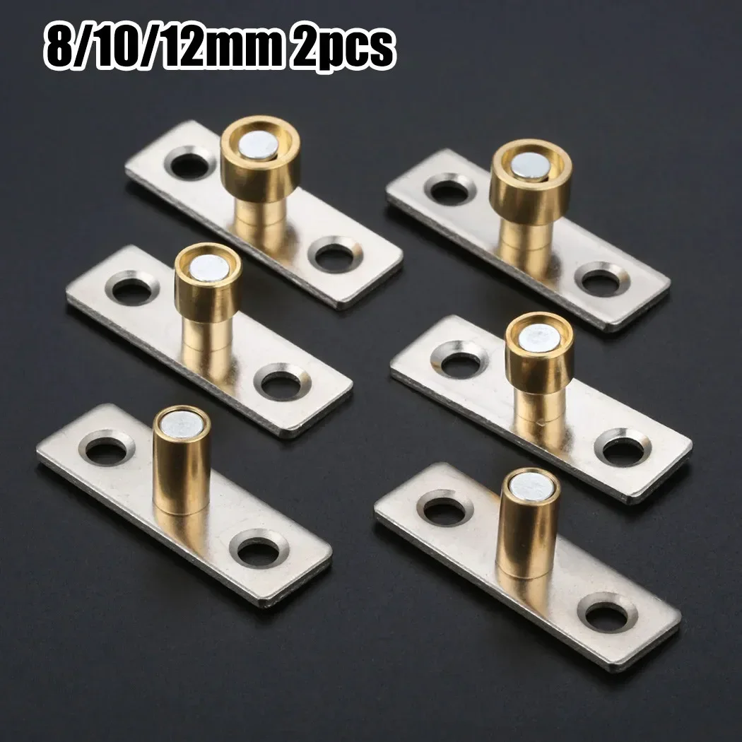 2PCS Door Sliding Positioner Door Limiter Guide Locator Stopper Cabinet Drawer Slides Wheel Pulley Sliding Stopper Hardware