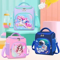 Lunch Bag for Boys Girl Cute Insulated Lunch Box Portable Meal Cooler with Adjustable Shoulder Strap for School Beach Picnic 1