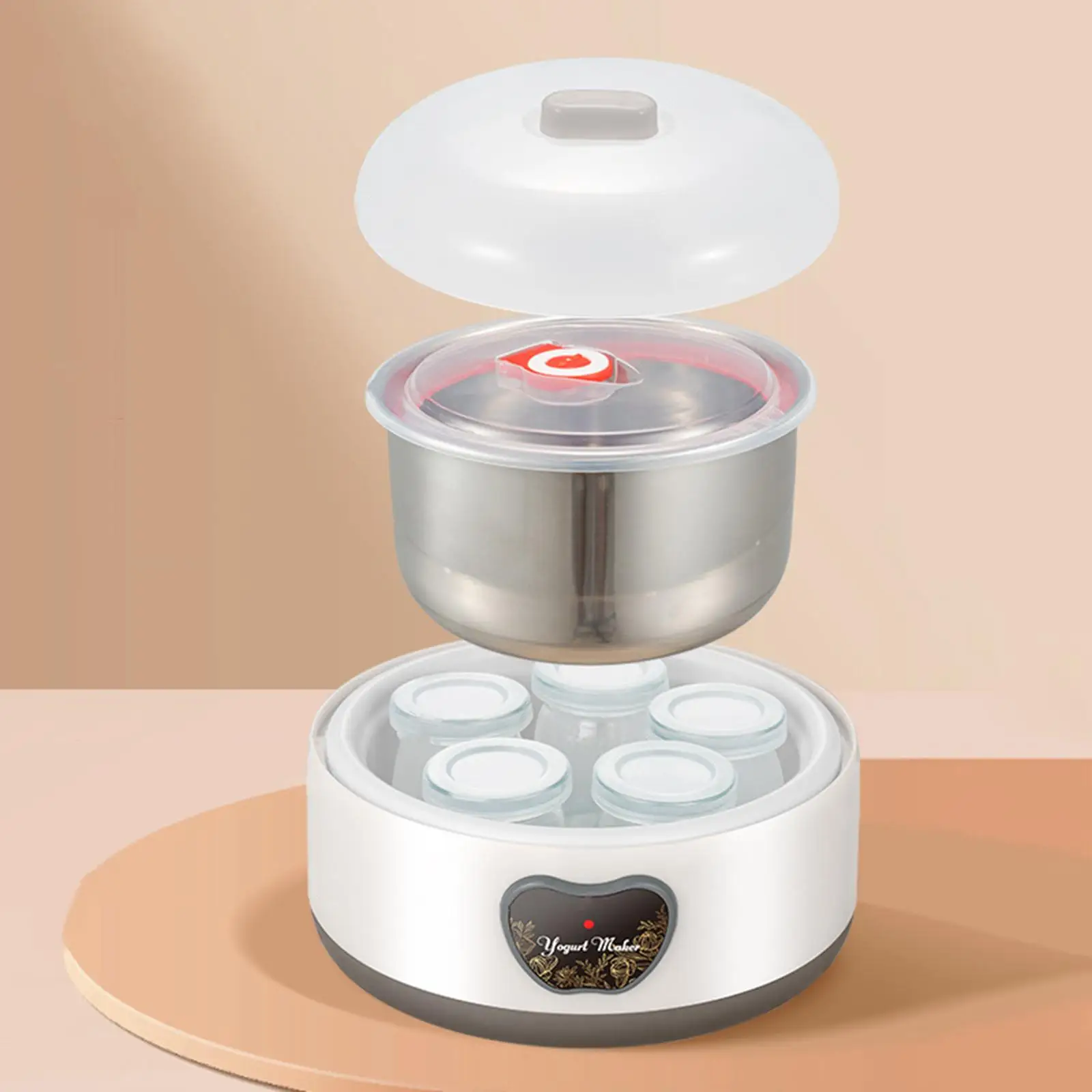 Automatic Yogurt Machine Natto Maker Constant Temp Control Homemade Yogurt Maker Compact Greek DIY Tools