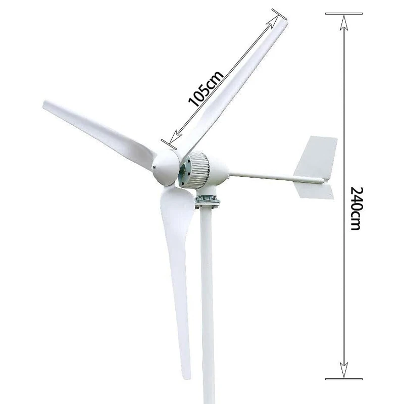 Éolienne Domestique 6000W - Éolienne Domestique