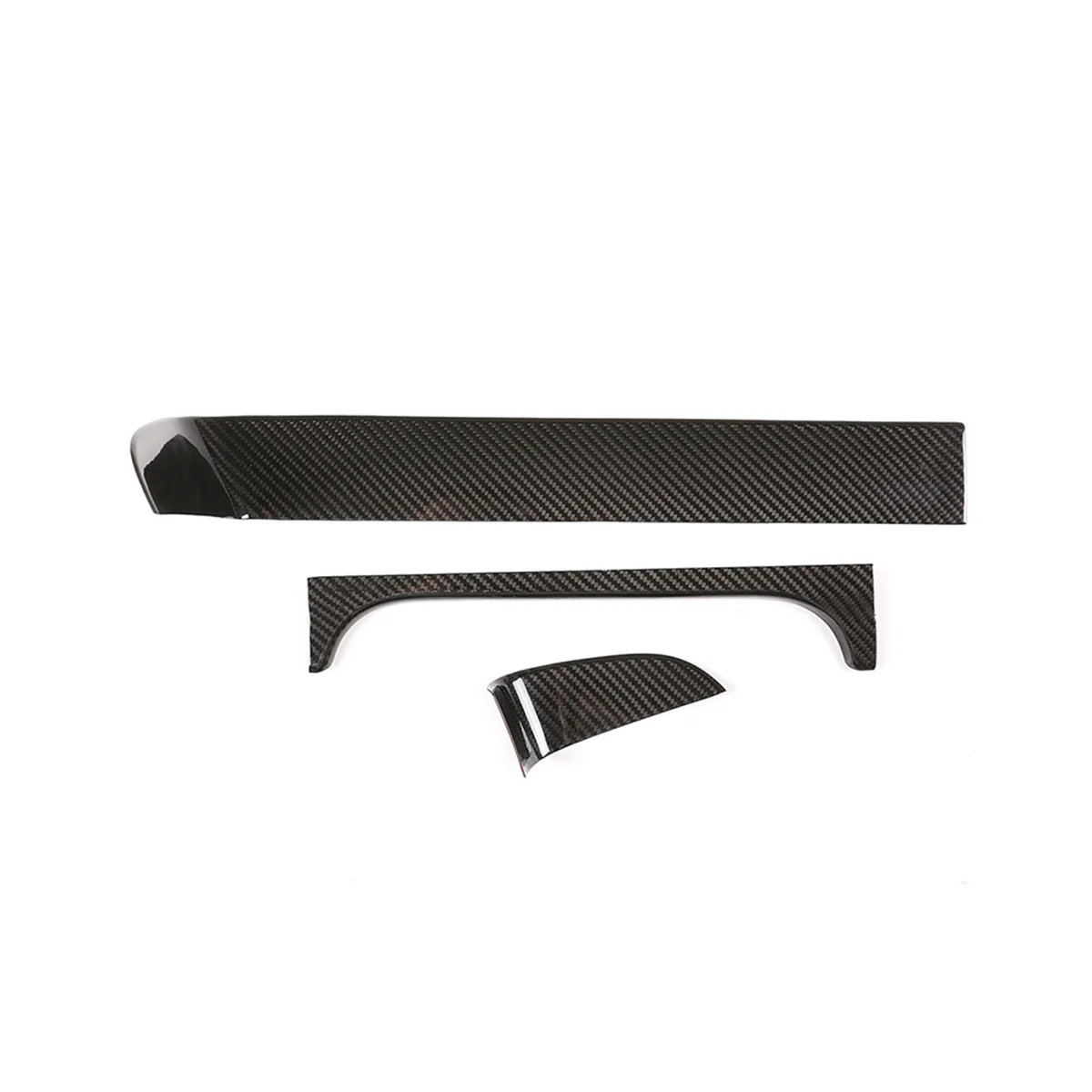 Per Mercedes-Benz Classe G G63 G350 G500 2019-2020 Dry Carbon Fiber Car Dashboard Display Screen Cover Trim Accessori