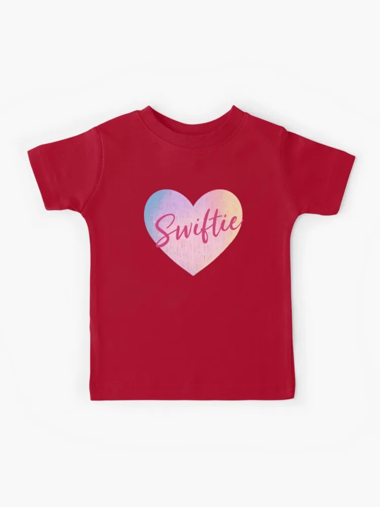Swiftie Lover Kid Boy Girl T-shirt Cotton Short Sleeve Top Summer Tee Fashion Cartoon Cute Teenager Clothes Child Fans Essential 3