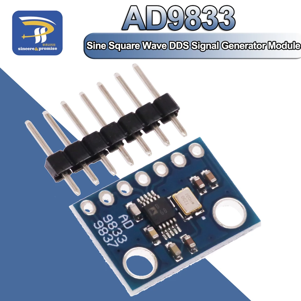 Lot De 5 Modules Générateur De Signal DDS AD9833 - Onde Sinusoïdale, Programmable, Interface Série, Pour Microcontrôleurs