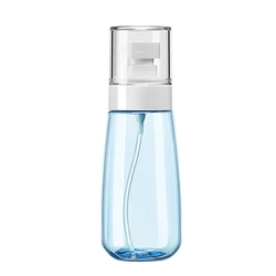 Compact Refillable Fine Mist Spray Bottle for Hair, Face, and Plants, 30ml (Blue)