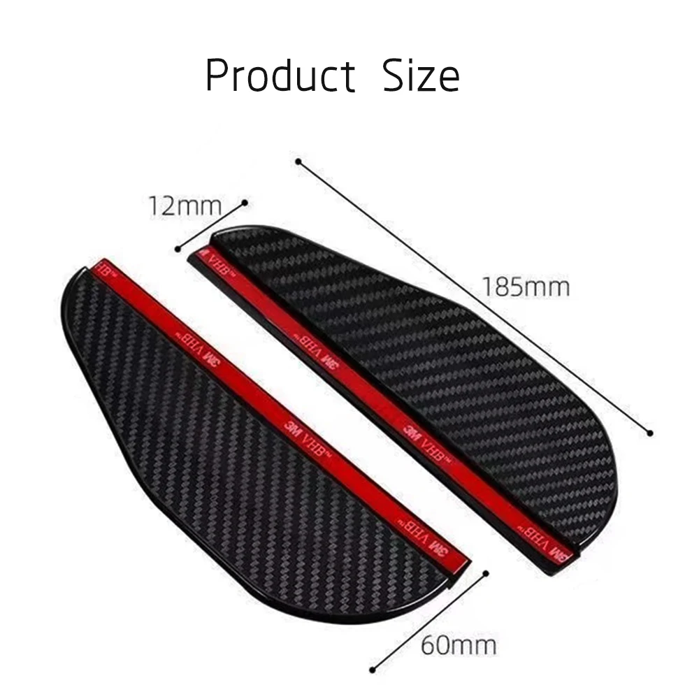 Rearview Mirror Rain Eyebrow 2x Car Rain Sticker For Changan CS95 CS85 CS75 CS35 Eado Alsvin 7 CS15 CS55