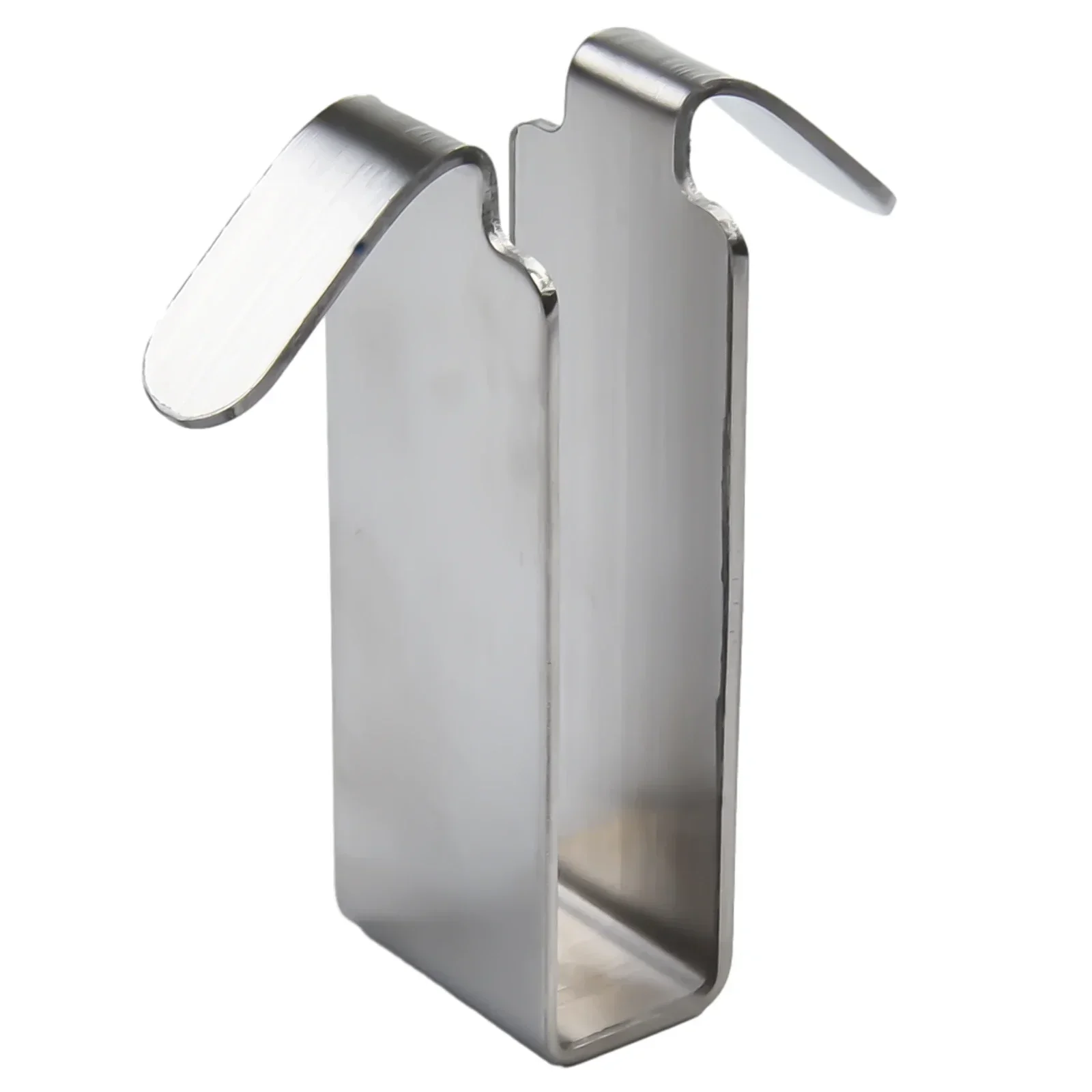 Bathroom Shower Door Hook 1pc Stainless Steel Over Glass Door Shower Towel Rack Double Sided Frameless Bathroom Hanger Punch bathroom towel hook