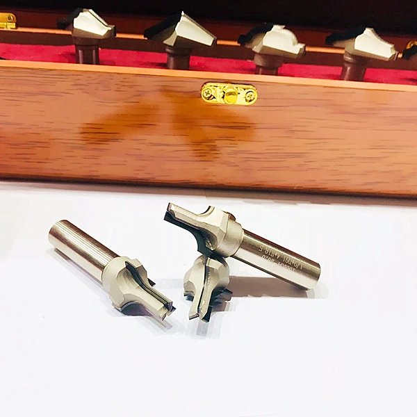 

180134 2pcs Tongue & Groove Router Bit Set Wood Milling Cutter Flooring Working Tools