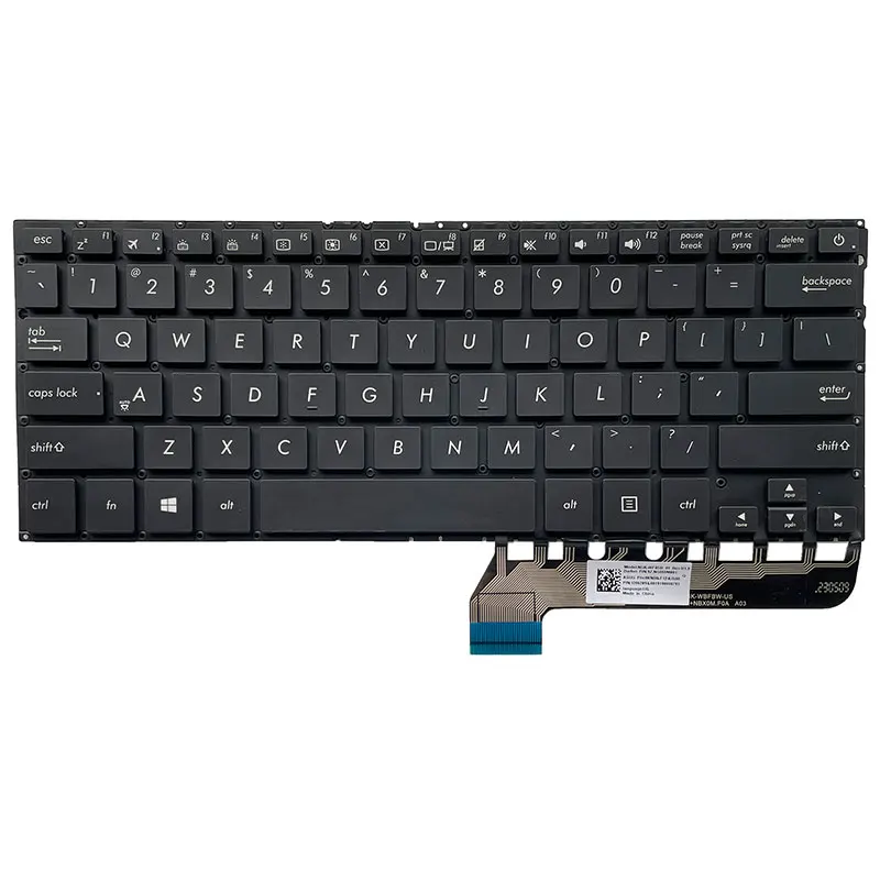 ASUS ZenBook 14 UX430U (韓国語OS, 韓国語キーボード) US laptop keyboard for ASUS UX430 UX430U UX430UA UX430UQ