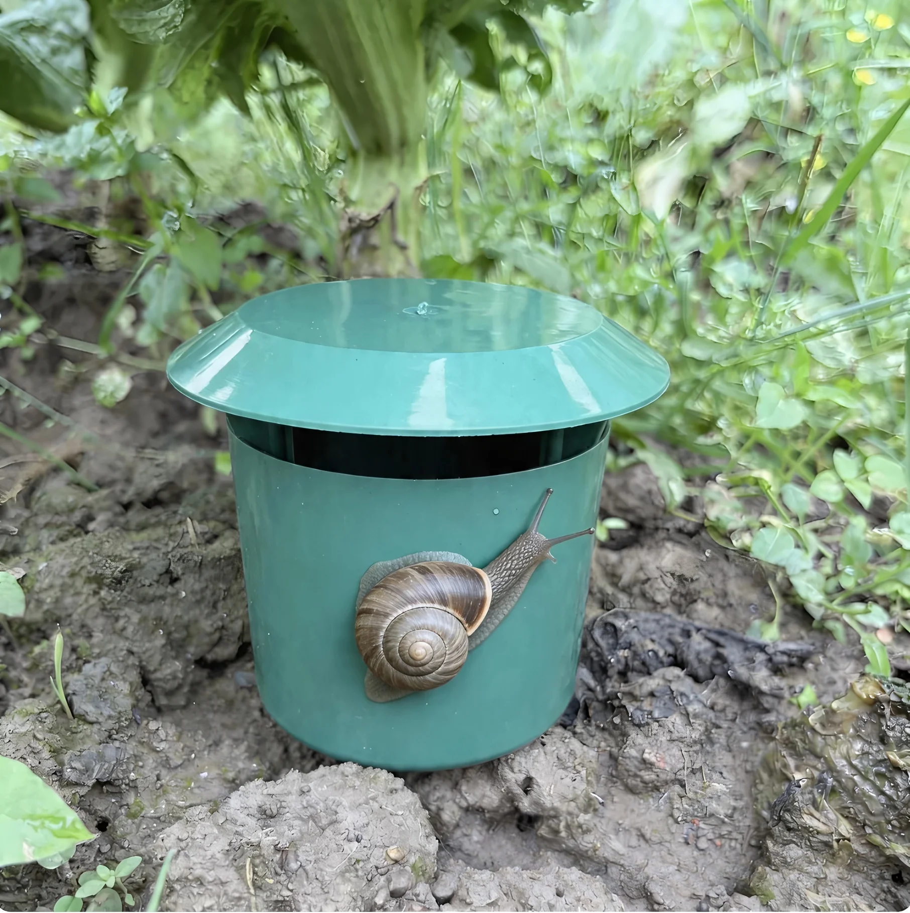 Plastic Snail Trap Cage, Reusable Snail Catcher Box, Garden Yard Farm Insect Trap Snail House Pest Control Tool