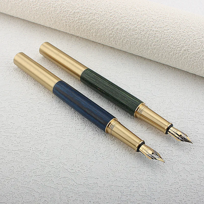 木製 万年筆 金メッキペン先 S7dc9326fa5e94e4489d5d2536c23f