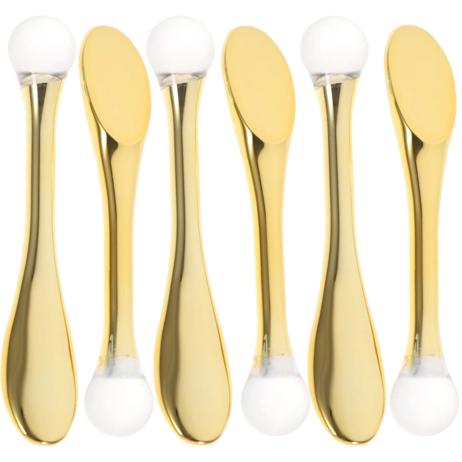 

6 Pcs Eye Massage Spoon Facial Acrylic Makeup Cream Scoop Pmma Face Spoons