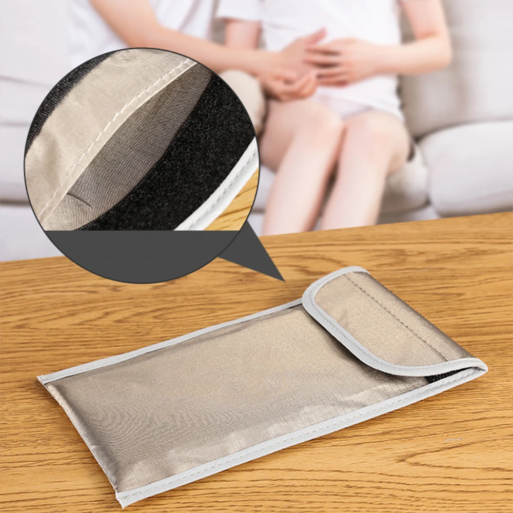 RF Signal Blocking Faraday Bag - Anti-Radiation & Anti-Tracking Pouch