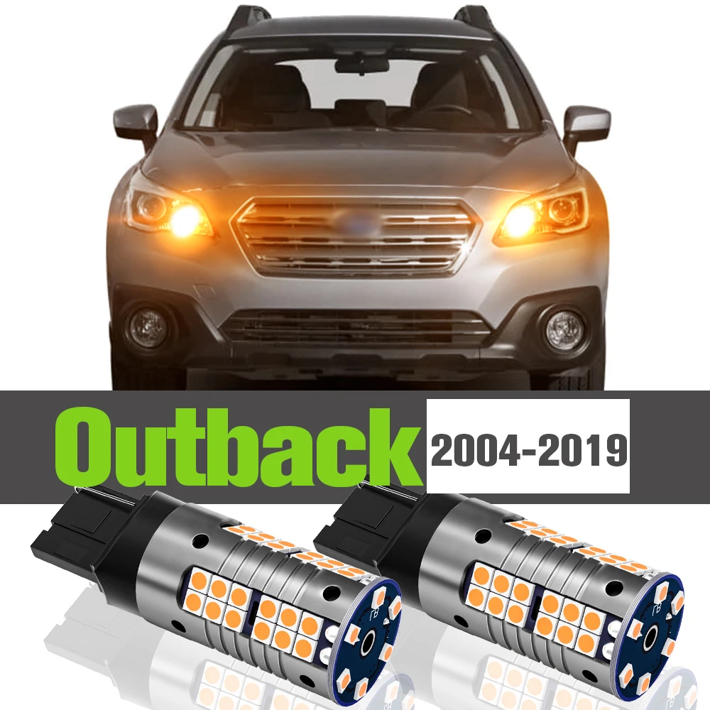

2x LED Turn Signal Light Accessories Lamp For Subaru Outback 2004-2019 2007 2008 2009 2010 2011 2012 2013 2014 2015 2016 2017