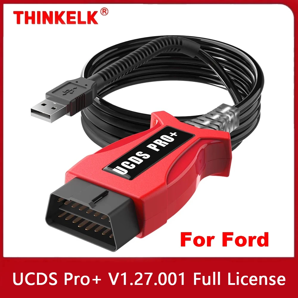 

UCDS Pro+ V1.27.001 for Ford UCDS Pro Full Activated SW 1.27 With 35 Tokens Auto OBD2 Scanner Cable Adapters