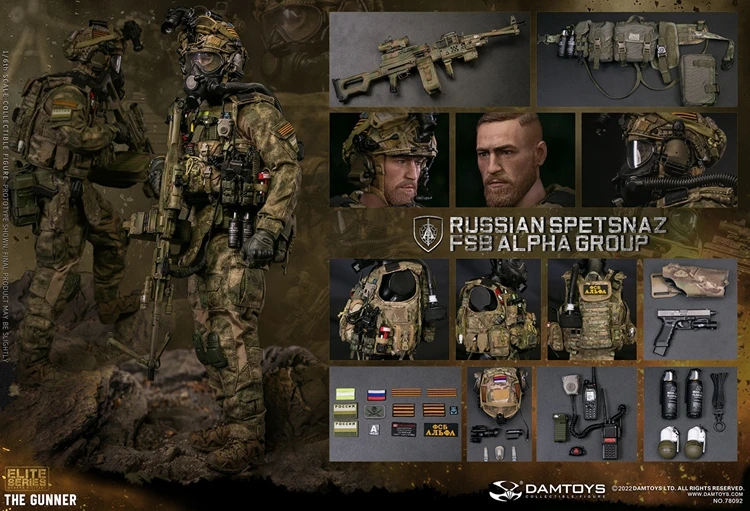 DAMTOYS 1/6 ロシア特殊部隊 スペツナズ FSB アルファ グループ DAMTOYS 1/6 ロシア特殊部隊 スペツナズ FSB アルファ グループ
