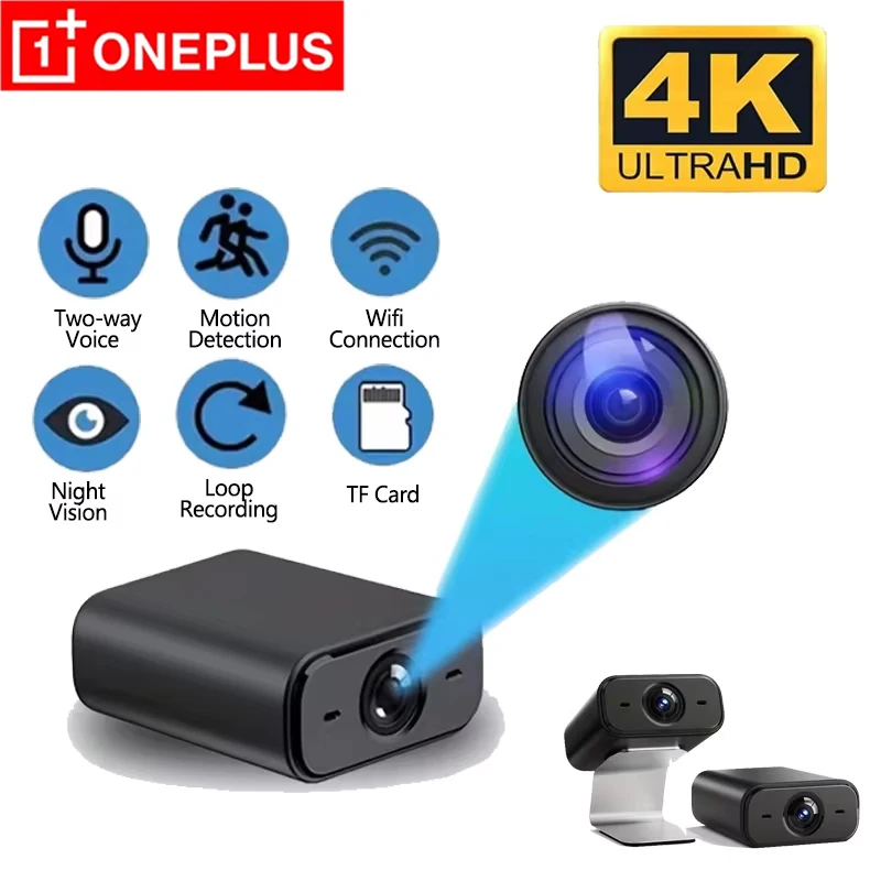 OnePlus V720 Home Surveillance Camera Wireless Wifi Connect Mobile Phone Remote Indoor Plug-In Free HD Multi-Scenario Applicable