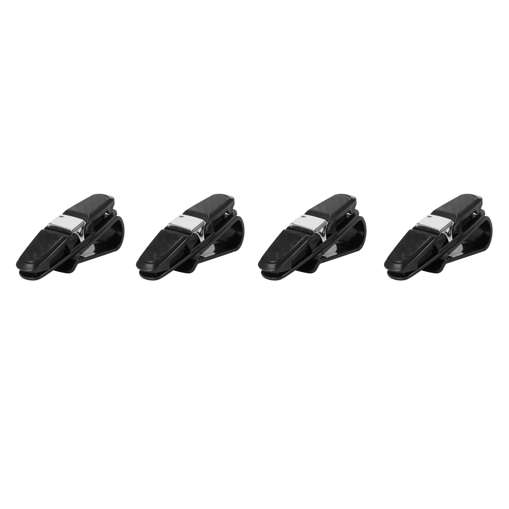 

4 упаковки держателей для очков для автомобильного солнцезащитного козырька, держатель для солнцезащитных очков, держатель для очков, двойной зажим и 180 градусов