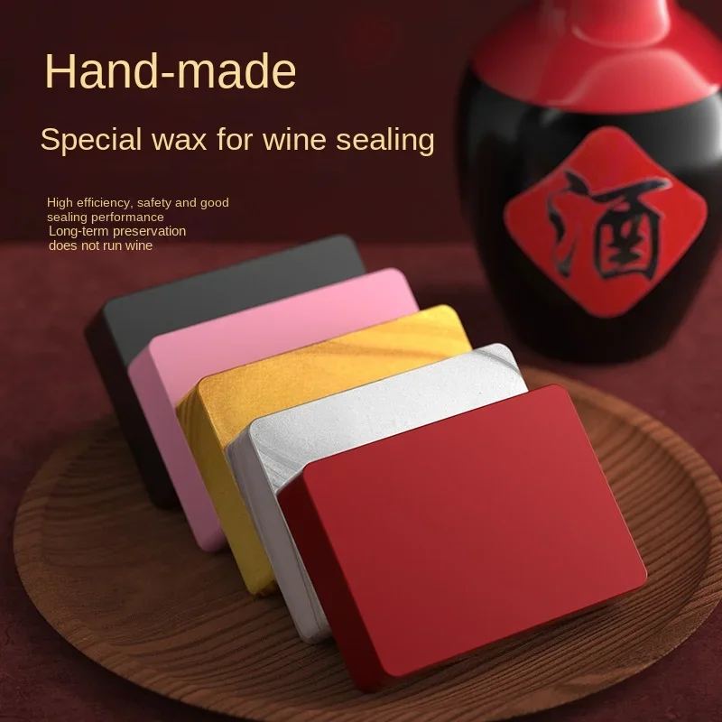 Bottle Sealing Wax Blocks Bottling Wax Wine Beer Liquor Bottle Sealing Teflon Tape Resilient Versatile
