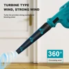 ZSQHET Amityke Rechargeable Blower Makita 18V Battery Dedicated Cordless Blower Air Flow Adjustment Vacuum Cleaner Electric Tool 3