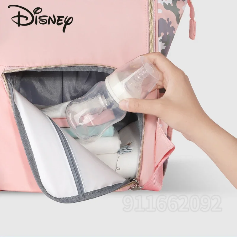 Disney Mickey Original New Diaper Bag Backpack Luxury Brand Baby Urine Bag Multifunctional Baby Bag Cartoon Fashion Backpack