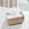 Silicone Tissue Box Holder Dustproof Wall-Mounted Napkin Storage Box Tissues Dispenser for Kitchen Living Room Office Car 4