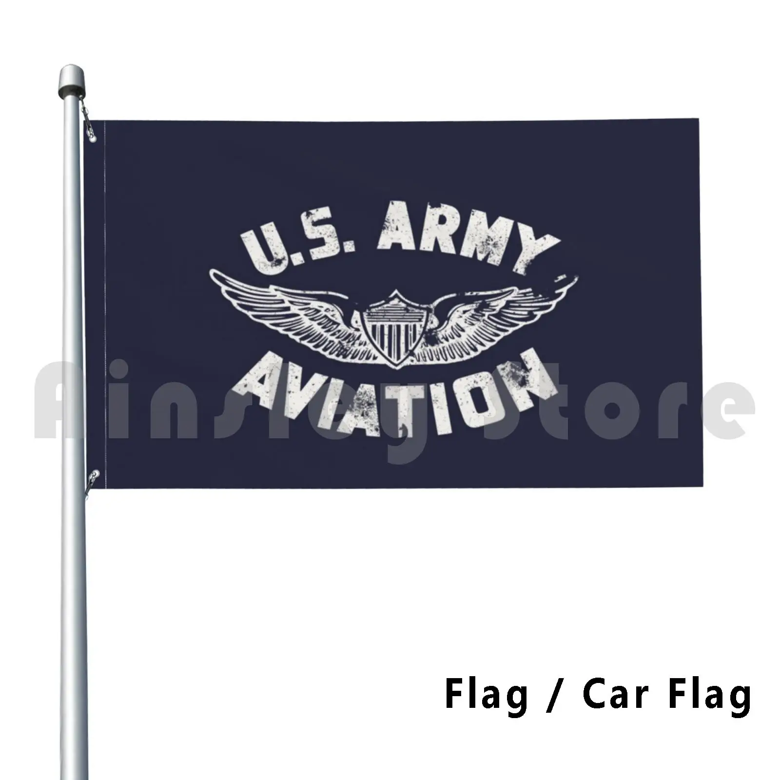 Us Army Aviation Cool Airforce Logo Usa Army Gift For Men Women Boy Girl Outdoor Decor Flag Car Flag Air Forces Armed
