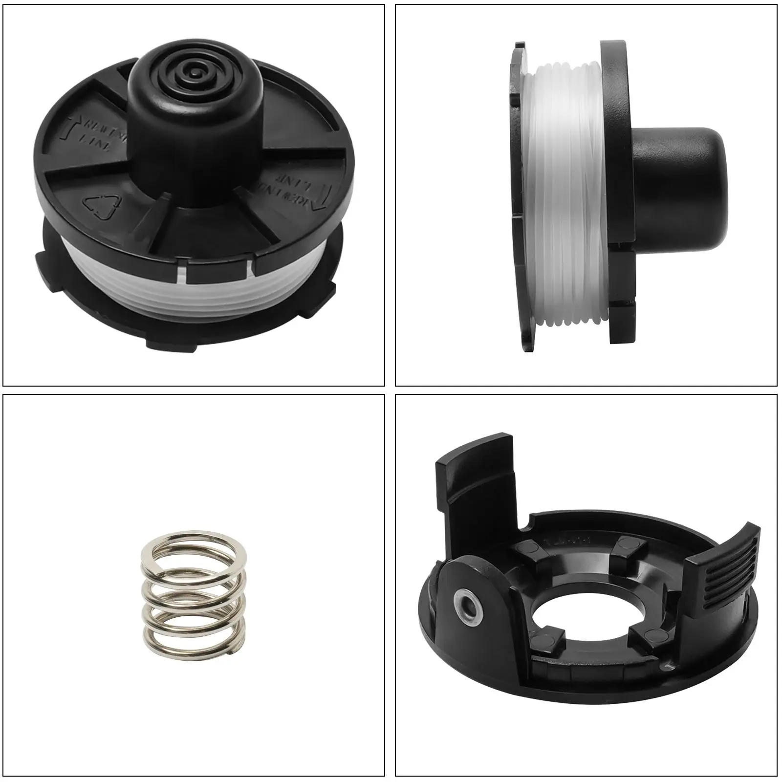 Trimmer Head With Spring For Makita Tap Go 195858 1 196146 9 DUR181Z DUR141 Lawn Mower Garden Power Tool Accessories Replacement AliExpress