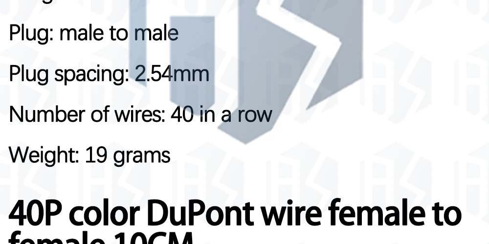 Dupont-Leitung 10CM 15CM 20CM 30CM 40CM Stecker auf Stecker Buchse auf Stecker Buchse auf Buchse Jumper-Kabel Dupont-Kabel für Arduino DIY-Kit – Detail 5