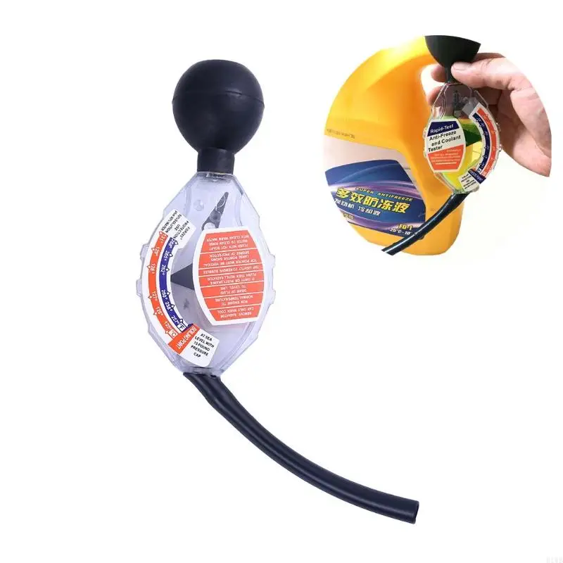R1WB Coolant Tester Accessory Automotive Anti-freeze Coolant Hydrometer Tester Vehicle Car Hydrometer