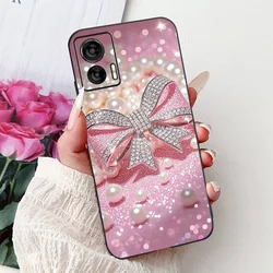 Cute Painted Shockproof Phone Case for Motorola Edge 30 Neo - Soft Protective Cover (962)