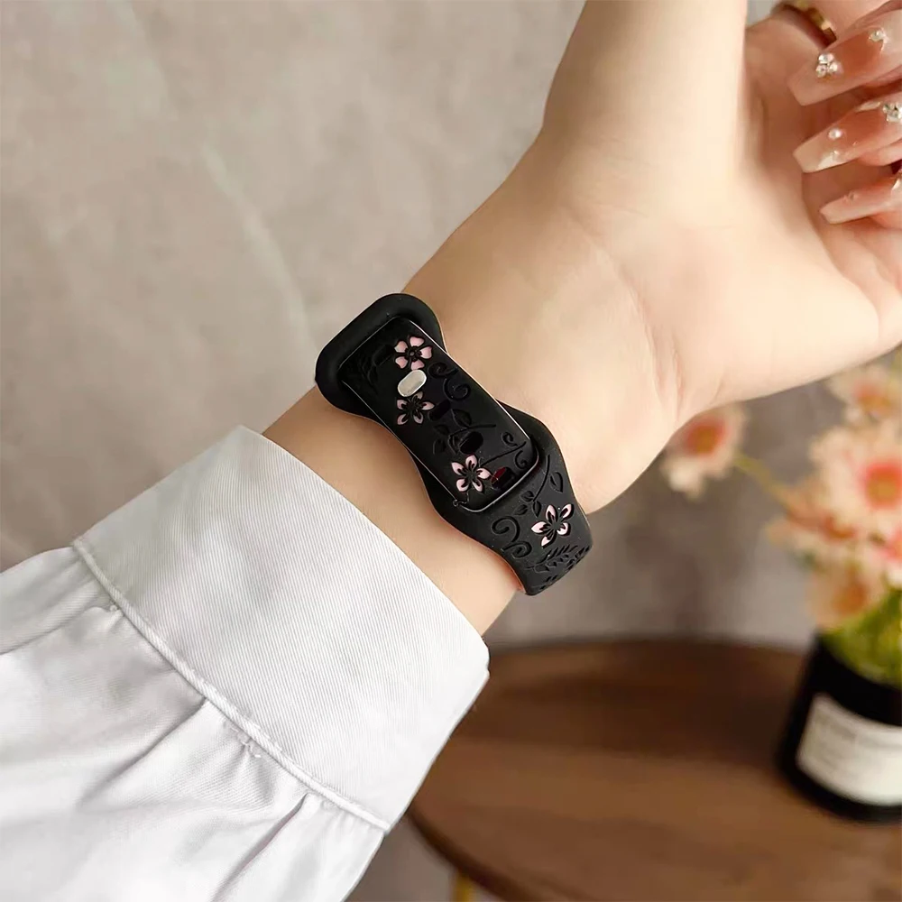 حزام سيليكون لهواوي Wacthband 10 8 9 الذكية الفرقة...