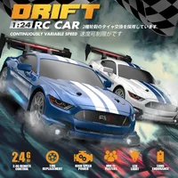 AE86 RC Drift Racing Car 4WD 1/24 30KM/h High Speed with Light 2.4G Radio Controlled Vehicle Model Race Competition Toy for Boys 1