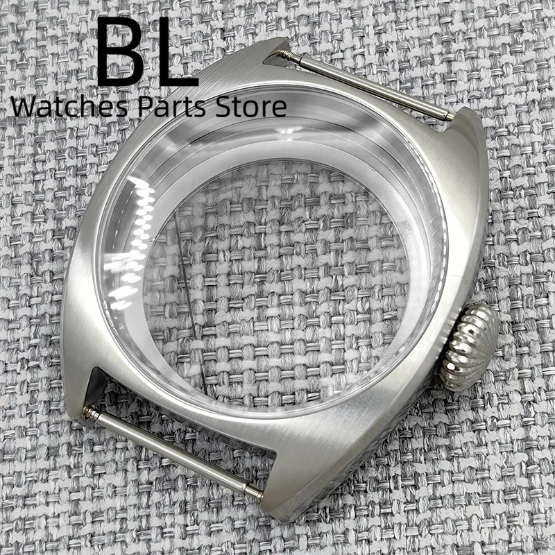 BLIGER 36mm/39mm Brushed Watch Cases Sapphire Glass Big Crown/Small Crown Domed Fit NH34 NH35 NH36 NH38 ETA2824 PT5000 Movement