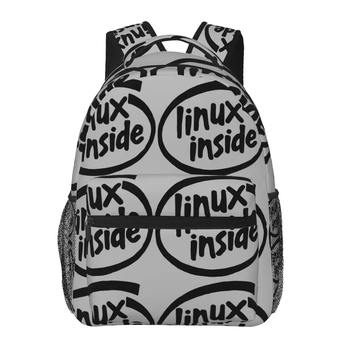 Linux Inside Cute Zaino Per Uomo Donna Libri Zaino Scuola Femminile