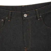 Streetwear Vintage Denim Shorts Y2K Jeans Hommes Femmes Hip Hop Poche Vintage Délavé Baggy Jeans Taille Basse Sur Le Genou Pantalon 3
