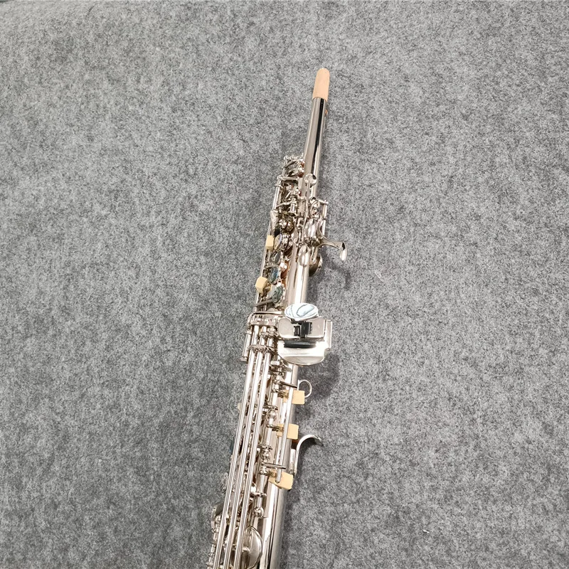 Made in France Soprano Saxophone nickel plating Mark VI B-flat Soprano Sax Mark VI Mouthpiece Reeds Neck
